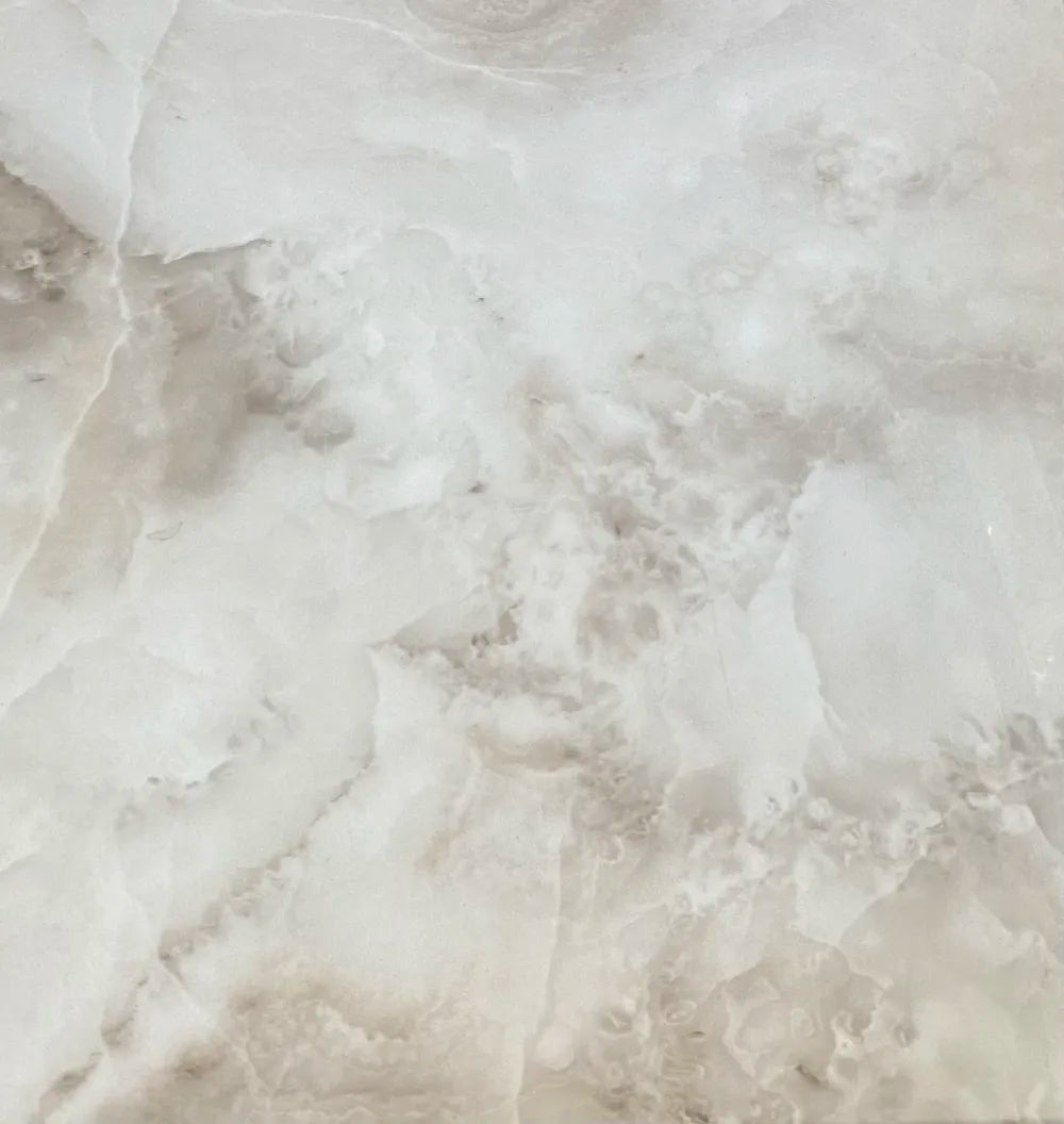 Table à manger Joséphine céramique marbre blanc 180cm