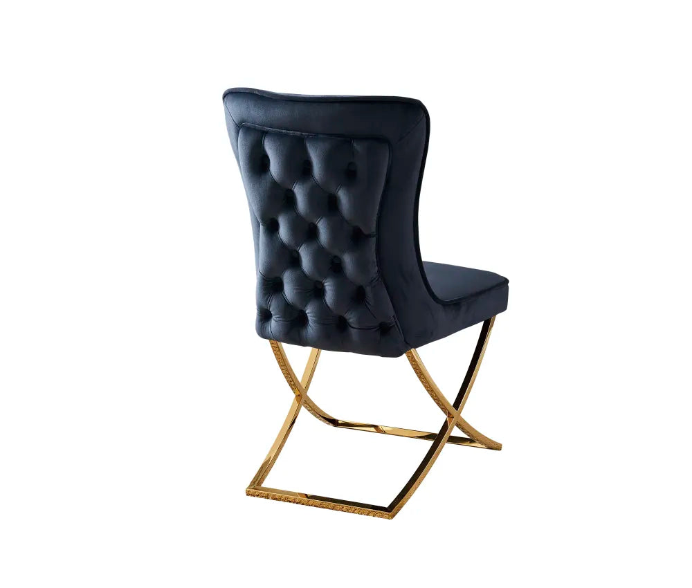 Nino beige chair with golden legs