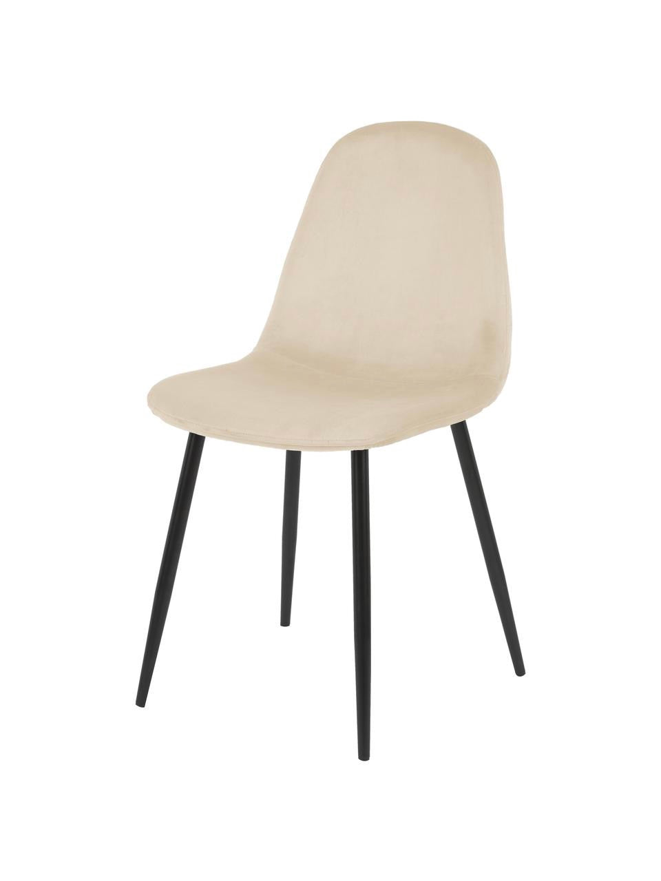 Gray Scandi chair with gold legs