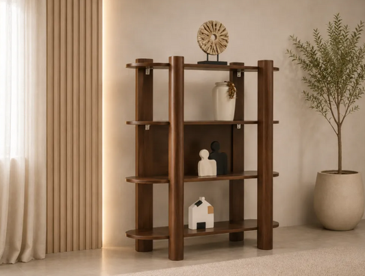 Silver stainless steel shelf 60cm