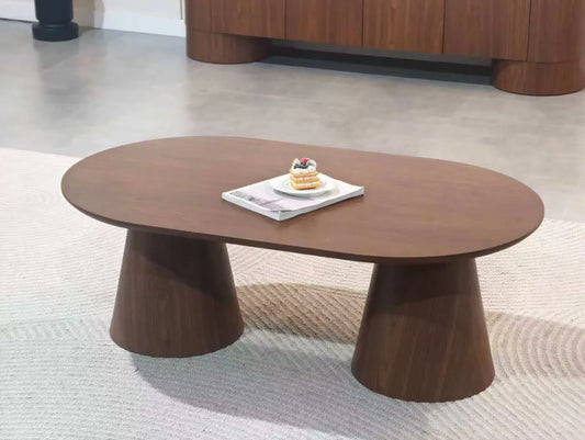 TABLE BASSE ICONIC CERAMIQUE NOYER